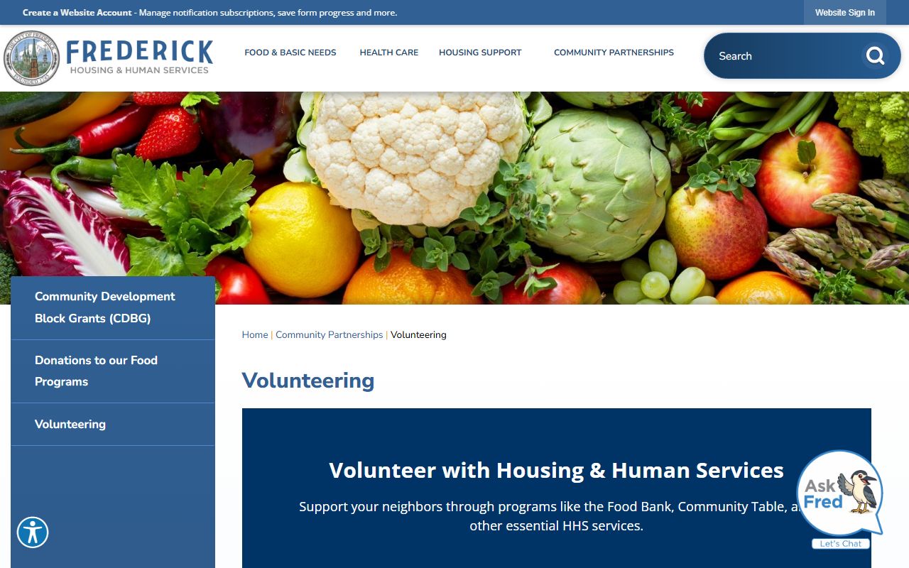 Frederick Police Department website for Frederick traffic ticket records